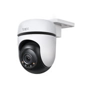 Tapo 2K Outdoor Wired Pan/Tilt Security Wi-Fi Camera, 360° View, Motion Tracking, Works w/Alexa & Google Home, Color Night Vision, Free AI Detection, Cloud & SD Card Storage(up to 512GB), Tapo C510W
