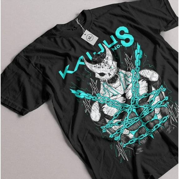 Kaiju No 8 Mina Shiro Kaiju T-Shirt Otaku Anime Soft Tee Gift Shirt Black | eBay