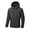 Gray, variant on Jackets for Men Waterproof Zipper Pockets Detachable Hood Lining Outdoor Rain Jacket,Sizes M-5XL