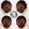 thumbnail image 4 of 20 Pcs Filets Invisibles, Filets Élastiques Invisibles, Filets pour Chignon pour Ensemble de Ballet, Accessoires de Stylet pour Femmes, 4 of 8