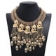 thumbnail image 5 of Halloween Skull Tassel Necklace for Women Gothic Punk Jewelry Collarbone Chain Party Accessories Festival Gift Vintage Retro Style, 5 of 9
