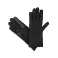 thumbnail image 5 of Isotoner Women's Everyday Spandex Gloves with Fleece Lining, Black, S/M, 5 of 7