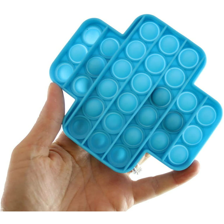 XXL Pop It - Extra Extra Large Fidget Anti Stress Toy Bubble Toy Silicone  Square Blue