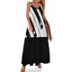 thumbnail image 1 of Vestido sin mangas con teclado de piano, vestido de verano para mujer , conjuntos de playa para mujer, vestidos largos, 1 of 7