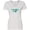 AA-White, variant on Inktastic Adventure Awaits Teal World Map Women's V-Neck T-Shirt