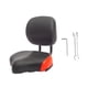 thumbnail image 3 of Cojín para asiento trasero de bicicleta, respaldo ajustable, ergonómico para viajes Rojo, 3 of 9