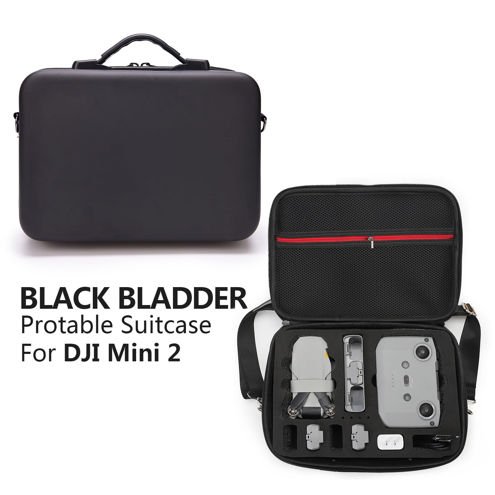 Portable PU Hard Shell Storage Bag Carrying Case For DJI Mavic Mini 2 Handbag