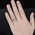 thumbnail image 6 of DVEATR 10K 14K 18K Rose Gold 2CT Round Natural Moss Agate Engagement Ring Set for Women 925 Sterling Silver 8mm Genuine Green Moss Agate Leaf Art Deco Bridal Wedding Ring Set (Size 4-15), 6 of 10