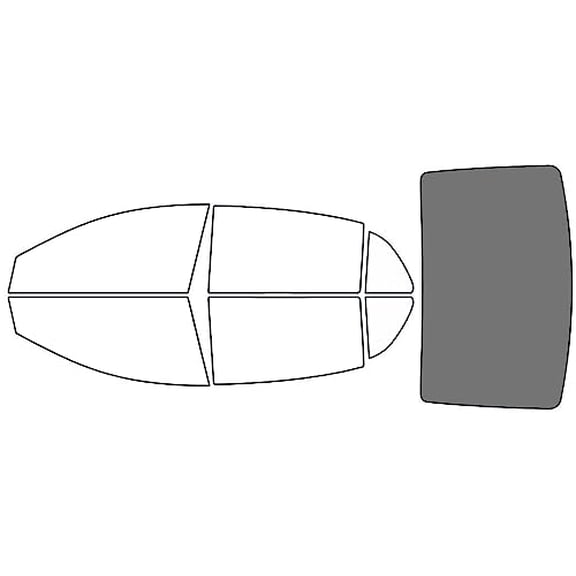 Avery Dennison NR Nano Ceramic IR Window Tint Kit Compatible with Chevrolet Malibu 2008-2012 - Front