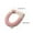 Pink, variant on Toilet Seat Cover Thicker Cushion Toilet Seat for Bathroom,Plush Warmer Toilet Seat Cushion Cover,Washable Household Padded Toilet Seat with Handle,Stretchable Toilet Seat Ring