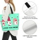 thumbnail image 3 of Disketp Love You Mom Bolsa Tote Estampada para Mujer, Bolso de Hombro y de Mano para Compras y Viajes, 3 of 8