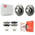 thumbnail image 1 of Transit Auto Front Disc Brake Rotors and Semi-Metallic Pads Kit for Car Ford F-53 Motorhome Chassis F-59 Commercial Stripped K8S-100117, 1 of 11