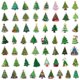 thumbnail image 1 of Juego de 55 pegatinas de colores variados para manualidades DIY, portátiles, botellas de agua y mucho más., 1 of 8