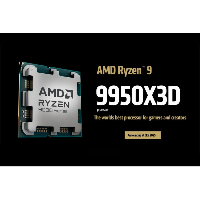 AMD Ryzen 9 9950X3D - Ryzen 9 9000 Series Granite Ridge (Zen AMD Ryzen 9 9950X3D - Ryzen 9 9000 Series Granite Ridge (Zen