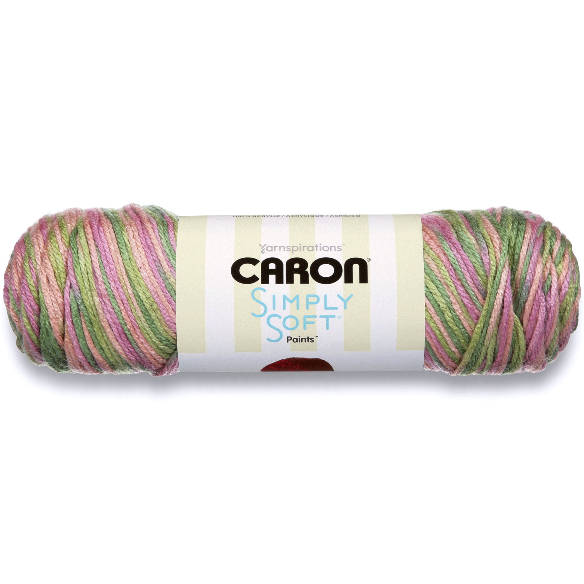 Caron Simply Soft Acrylic Rose Garden Yarn, 235 yd