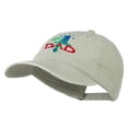 thumbnail image 2 of Number 1 Dad with Necktie Embroidered Washed Cap - Stone Grey OSFM, 2 of 5