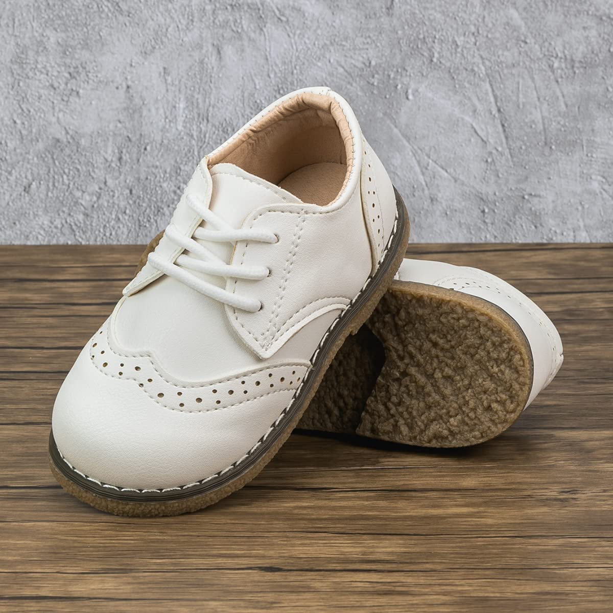 Toddler Girl's Boy's Dress Shoes Lace-Up Comfort Oxford