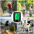 thumbnail image 5 of Bike Computer,Bicycle Speedometer,Bicycle odometers,Wireless Cycling Odometer,Multifunctional & Waterproof,Smart Touch Backlight,HD Digital LCD Big Display for Training,Hiking,Riding (Black), 5 of 9