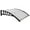 Silver & Black, variant on HT-200 x 100 Household Application Door & Window Rain Cover Eaves Canopy Silver & Gray Bracket