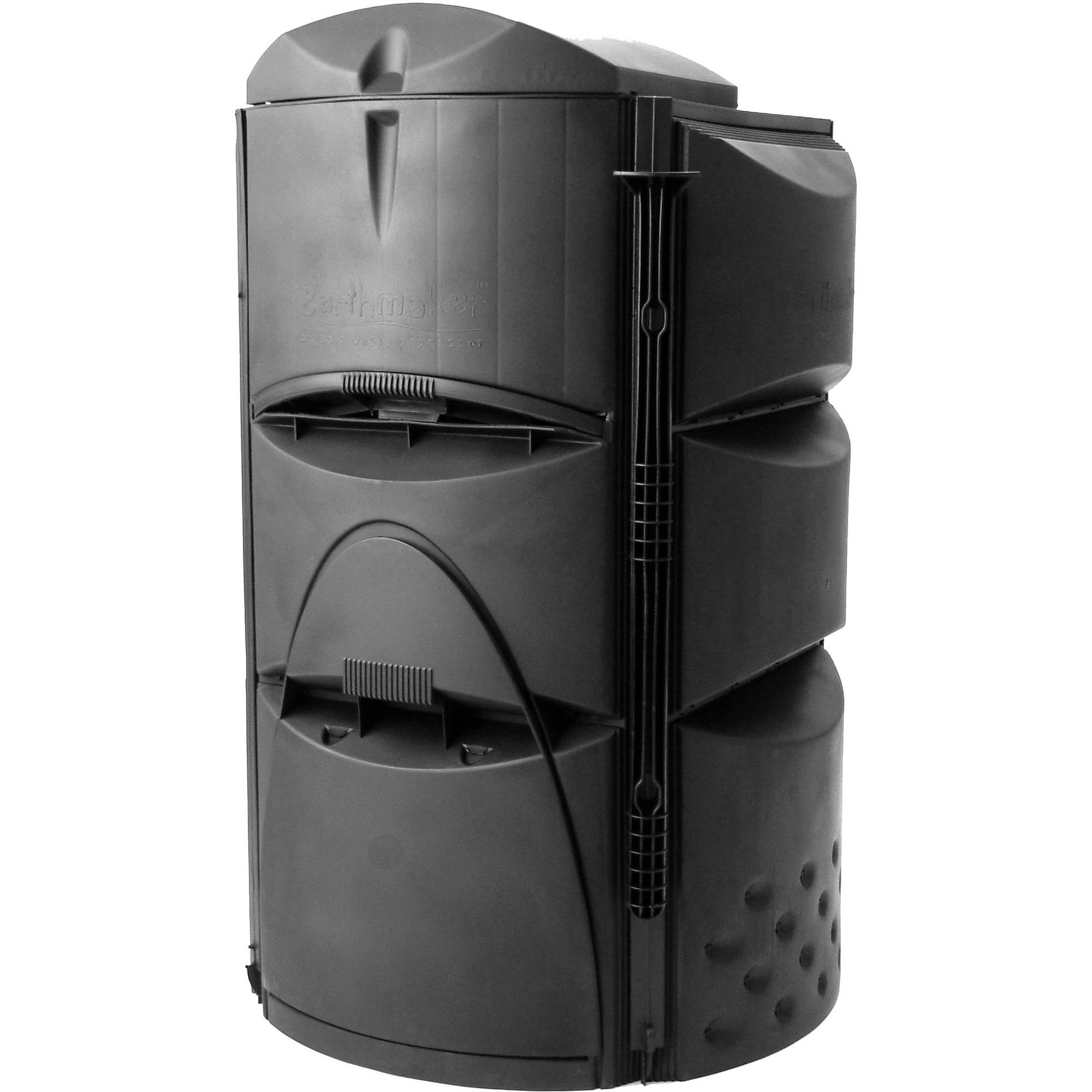 Earthmaker 3-Stage 110-Gallon Compost Bin, Black by Earthmaker
