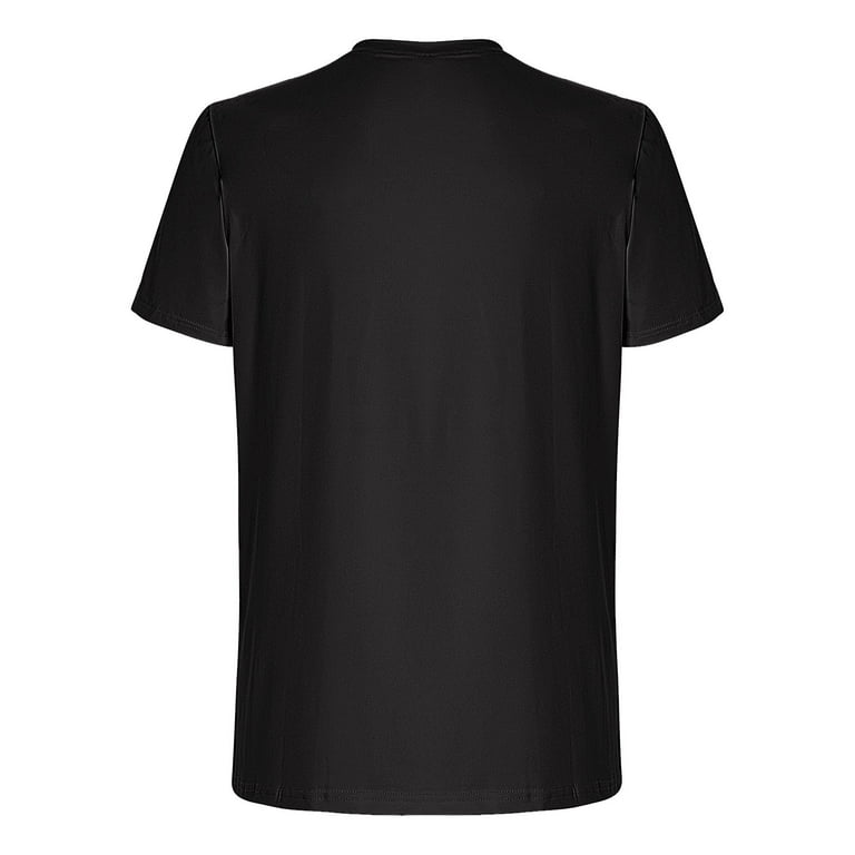 DeHolifer Men T Shirt Letter Printed Short Sleeve Crewneck DeHolifer Men T Shirt Letter Printed Short Sleeve Crewneck