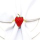thumbnail image 3 of Servilleteros de fresa, juego de 12 hebillas de servilleta con forma de fresa de la serie de frutas simples de moda, hebillas de servilleta de fruta de metal, clip de abrazadera para servilleta(fresa, 3 of 5