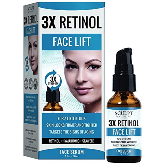 SCULPT 3X Retinol Face Lift Serum 1oz / 30ml