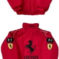 thumbnail image 5 of F1 Racing Jacket Red With Embroidery Motorcycle Jacket F1 Team Racing Suit, 5 of 5