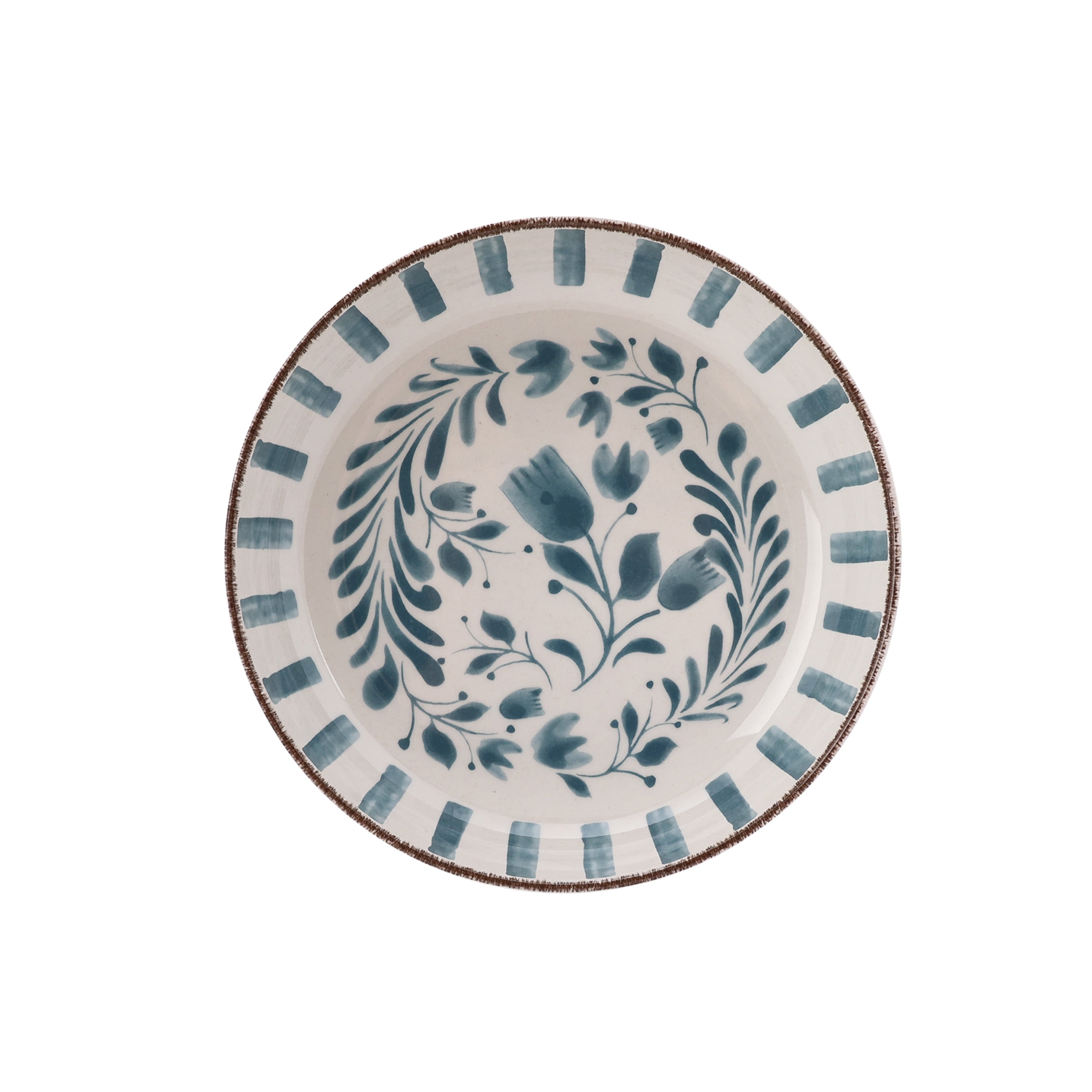 Better Homes & Gardens Bamboo Melamine Dinner Bowl, Blue