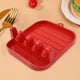thumbnail image 5 of Soporte Para Utensilios De Cocina, Organizador De Encimera Con Escurridor, Almacenamiento De Tapas, Soporte Para Cucharas Y Espátulas De Cocina Para El Hogar, Rojo, 5 of 9