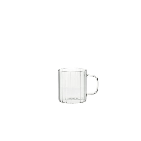 Mainstays Ribbed Glass Mug