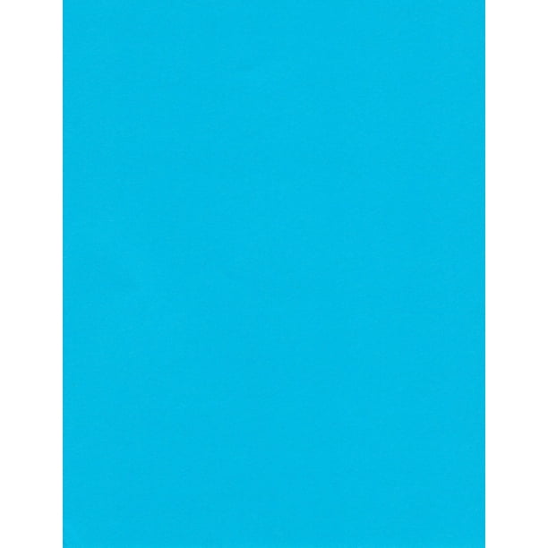 Blue Cardstock 8.5 x 11 inch 65Lb Cover