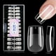 thumbnail image 1 of Gellen Puntas de Uñas Postizas Cuadradas Cortas para Presionar sobre las Uñas, 504 Puntas de Gel Suave para Extensiones de Uñas Cubierta Completa Preformadas 12 Tamaños de Uñas Postizas Transparentes, 1 of 8