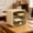🔥 Beige_Hot#1746, variant on Desktop Clear Drawer Organizer Large Plastic Storage for Office, Dorm, Desk, Vanity – Stackable, Clear Drawers for Stationery, Journals, Supplies