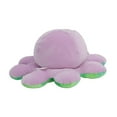 thumbnail image 2 of WAY TO CELEBTATE VALENTINE 13.5" REVERSIBLE PLUSH OCTOPUS-PURPLE/GREEN, 2 of 6
