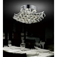 thumbnail image 1 of CWI Lighting 4 Light Flush Mount with Chrome finish, 1 of 6