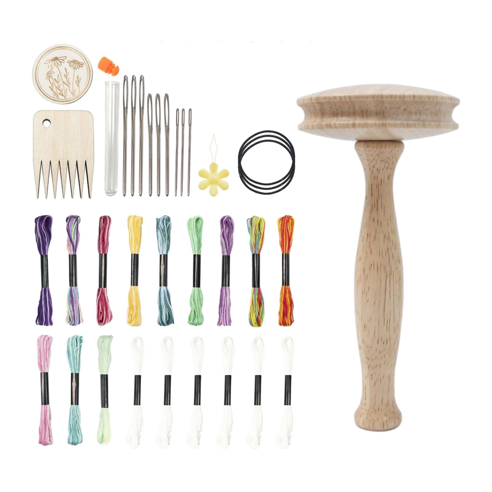 FVDPWYE Darning Supplies Set Wooden Darning DIY Compact Sewing Tool Cute for Sock Sewing