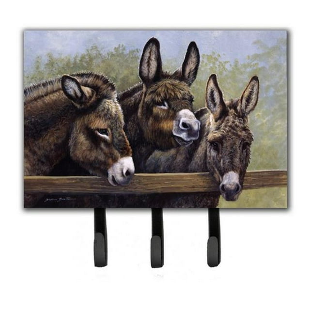 Carolines Treasures BDBA0235TH68 Donkeys by Daphne Baxter Leash or Key Holder