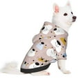 thumbnail image 5 of Cauagu Cute Hand Drawn Bear Pattern Winter Pet Hoodie Sweatshirts- Dog Hoodie Sweater with Leash Hole - Cute Dog Hoodie - Pet Clothes Puppy Cat Custume -Small, 5 of 8
