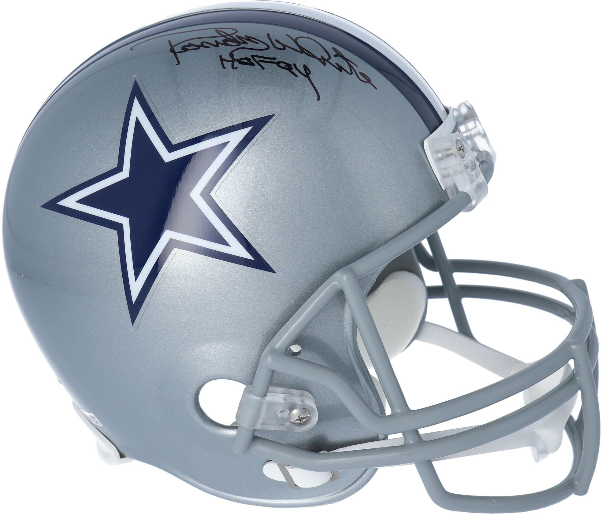 dallas cowboys white helmet