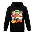 thumbnail image 1 of Sweat à Capuche Imprimé pour Enfants Garçons Filles Pull à Manches Longues Ample Automne Hiver, 1 of 2