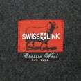thumbnail image 5 of Swiss Link Military Surplus 64 x 90" Classic Wool Blanket, Charcoal Gray, 5 of 5