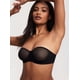 thumbnail image 3 of Sostén DOBREVA Strapless de Malla Transparente con Aros Negro 32C, 3 of 6