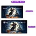 thumbnail image 5 of Happy Halloween French Bulldog Witch Pumpkins Bats Desk Mat Full Keyboard Mouse Pad Dog Lover Gifts Large Mousepad - 13012, 5 of 5