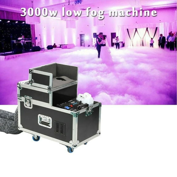 Smoke DMX512 Remote Control 3000W Low Fog Machine