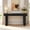 Black, variant on MAYEERTY 63 Inch Modern Country Wooden Console Sofa Table, Engineered Wood Rustic Entryway Hallway Table with Anti-Slip Foot Pads