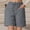 Grey, variant on Shorts Women High Waist Elastic Shorts Loose Comfy Shorts for Women Lounge Shorts Summer Short Vacation