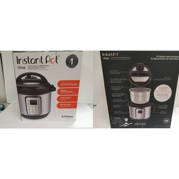 Instant Pot Lux 8Quart 61 MultiUse Programmable Pressure Cooker