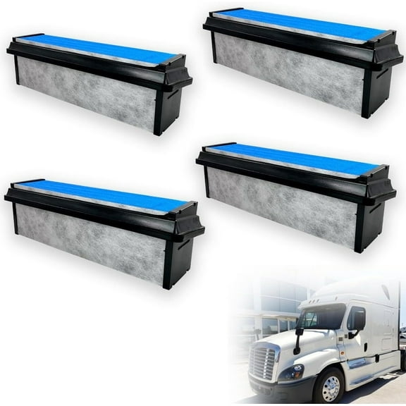 YIUIY 4Pcs Engine Air Filters Fit for 2018-2022 Freightliner Cascadia 03-42776-010
