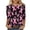 Black breast cancer awareness shirts for women, variant on Nfurl Breast Cancer Shirts for Women Pink Ribbon Print Loose Casual 3/4 Sleeve T Shirts Inspirational T-shirts Breast Cancer Awareness Clothes Pink,L